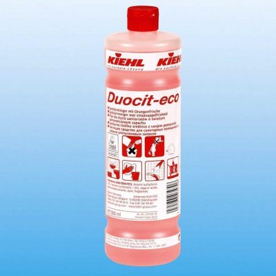 Засіб для прибирання санітарних приміщень зі свіжим апельсиновим запахом Duocit-eco, 1 л
