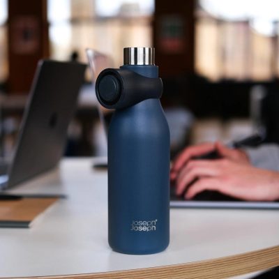 Пляшка 500 мл для води з нержавеючої сталі з вакуумної ізоляцією  Loop™ JOSEPH JOSEPH 81120