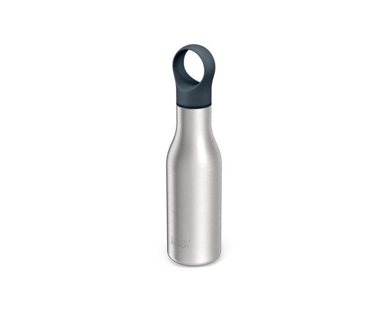 Пляшка 500 мл для води з нержавеючої сталі з вакуумної ізоляцією  Loop™ JOSEPH JOSEPH 81121