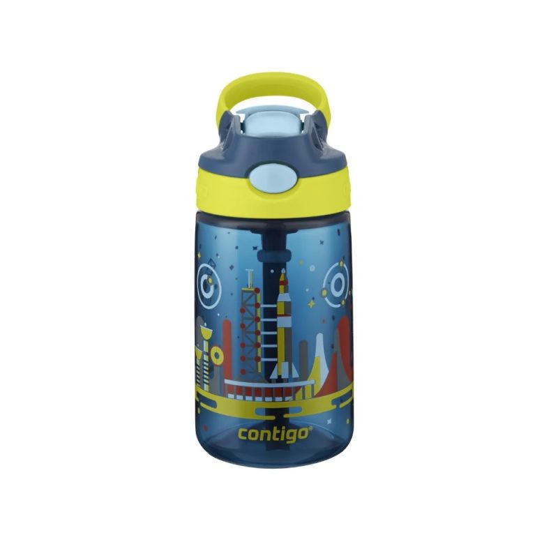 Пляшка для води дитяча Contigo Gizmo Flip 420ml Nautical Space 2116114