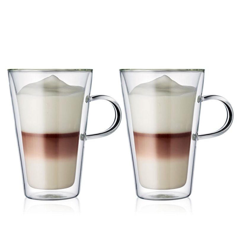 Набір скляних кухлів (2х400 мл) Bodum CANTEEN 10326-10