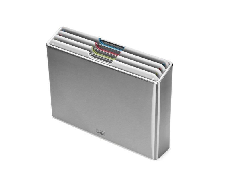 Набір із 4 обробних дощок Folio™ Steel 1000072
