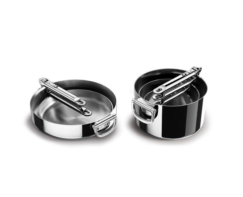 Набір посуду з нержавіючої сталі Joseph Joseph Space Steel 1000032-PO