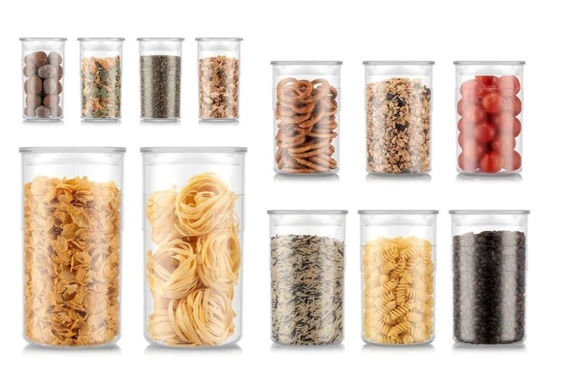 Набір банок для зберігання (12шт.) Bodum Presso K11830-10SA-1